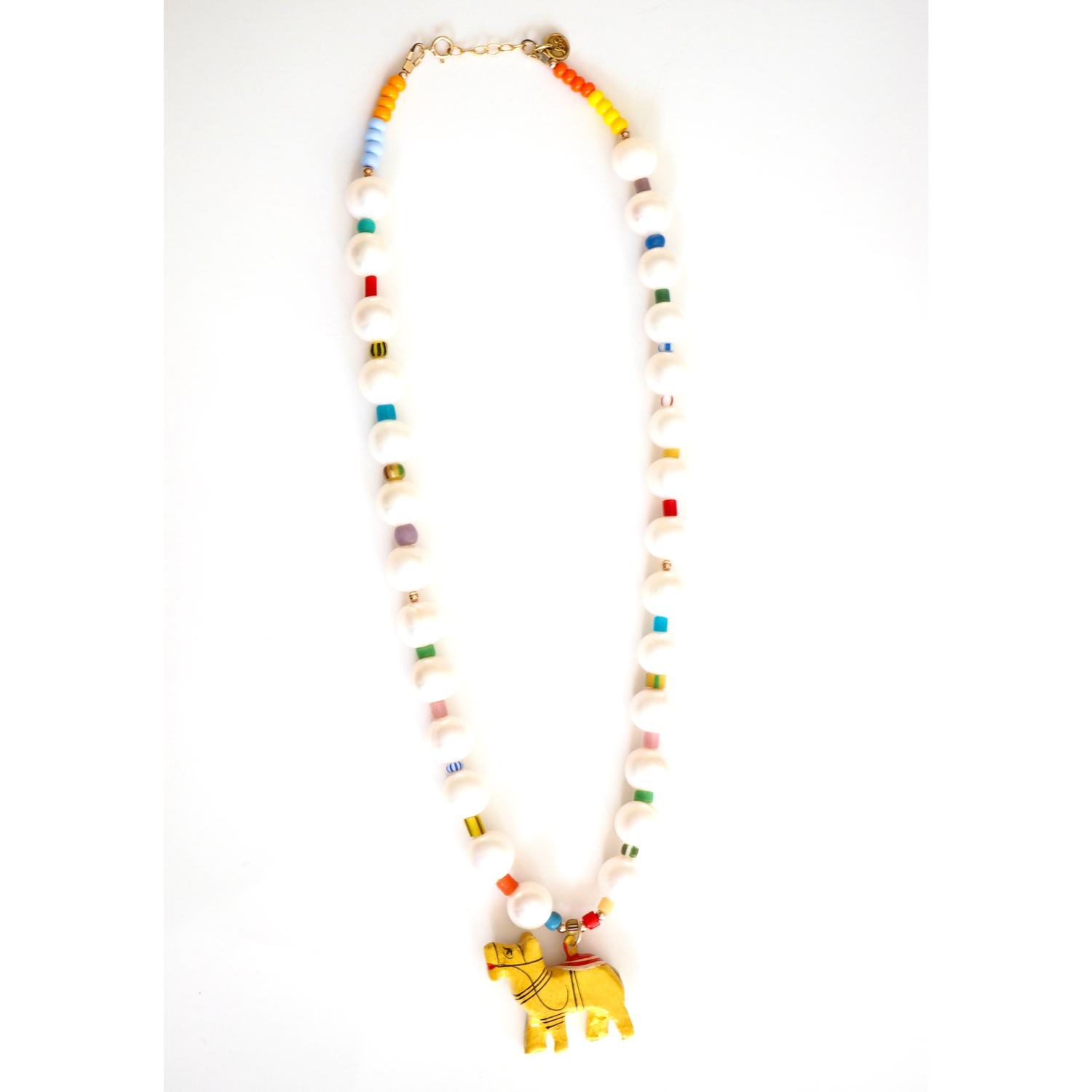 Vintage Animal Pearl Necklace – Handmade in Canada by Bunny